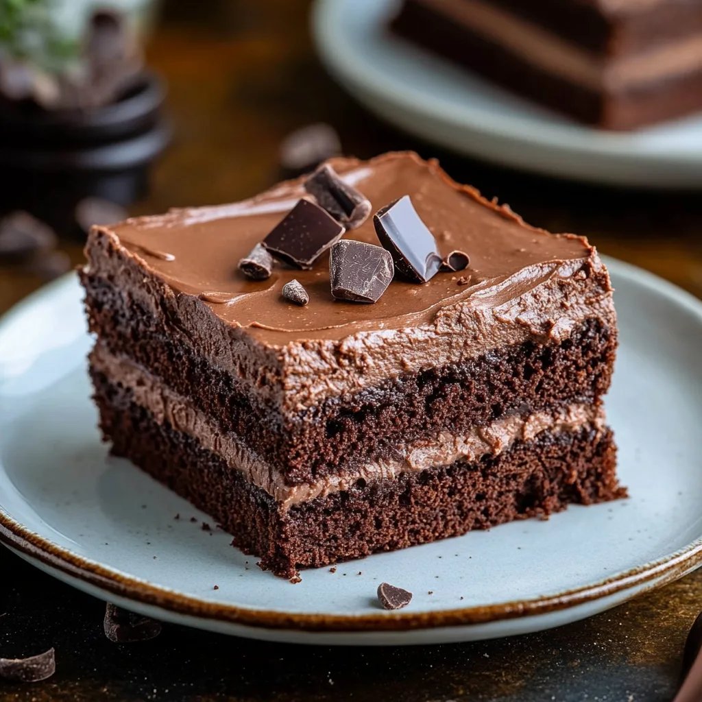 Chocolate Mousse Brownies