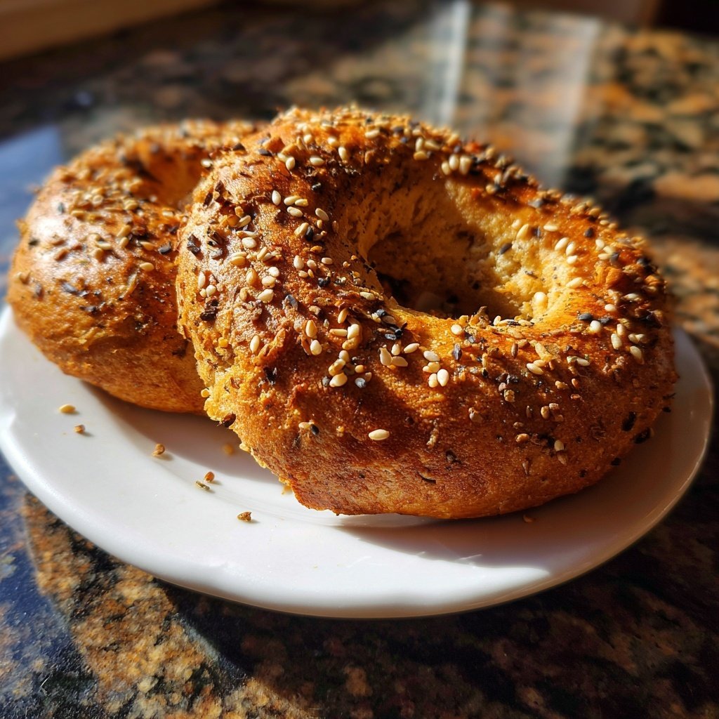 Protein Bagels With Almond Flour
