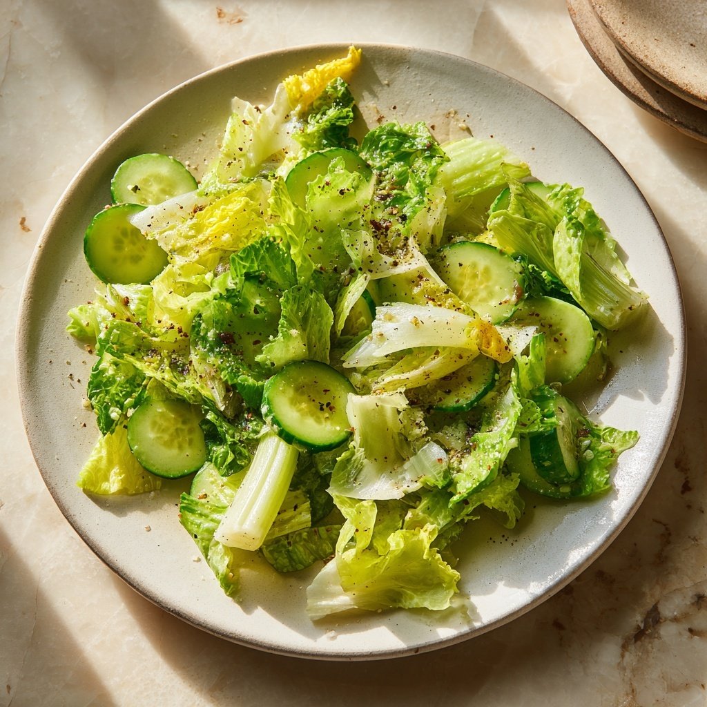 Celery Salad With Cucumber