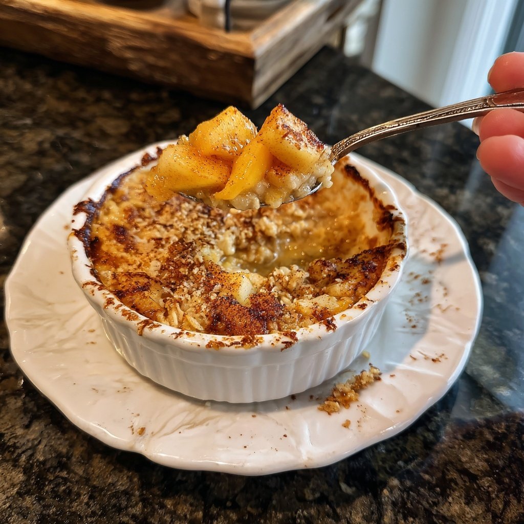 Apple Cinnamon Baked Oats