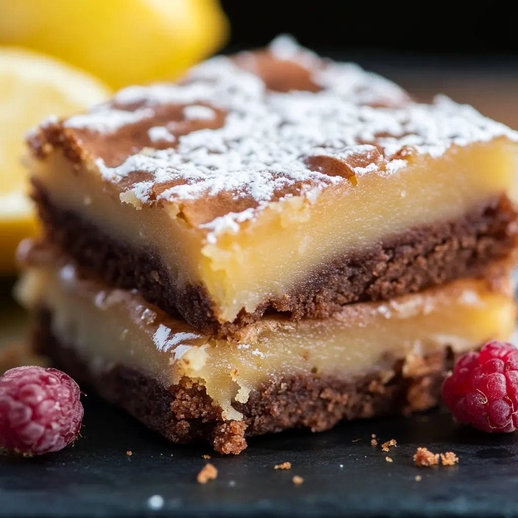Best Lemon Brownies Recipe