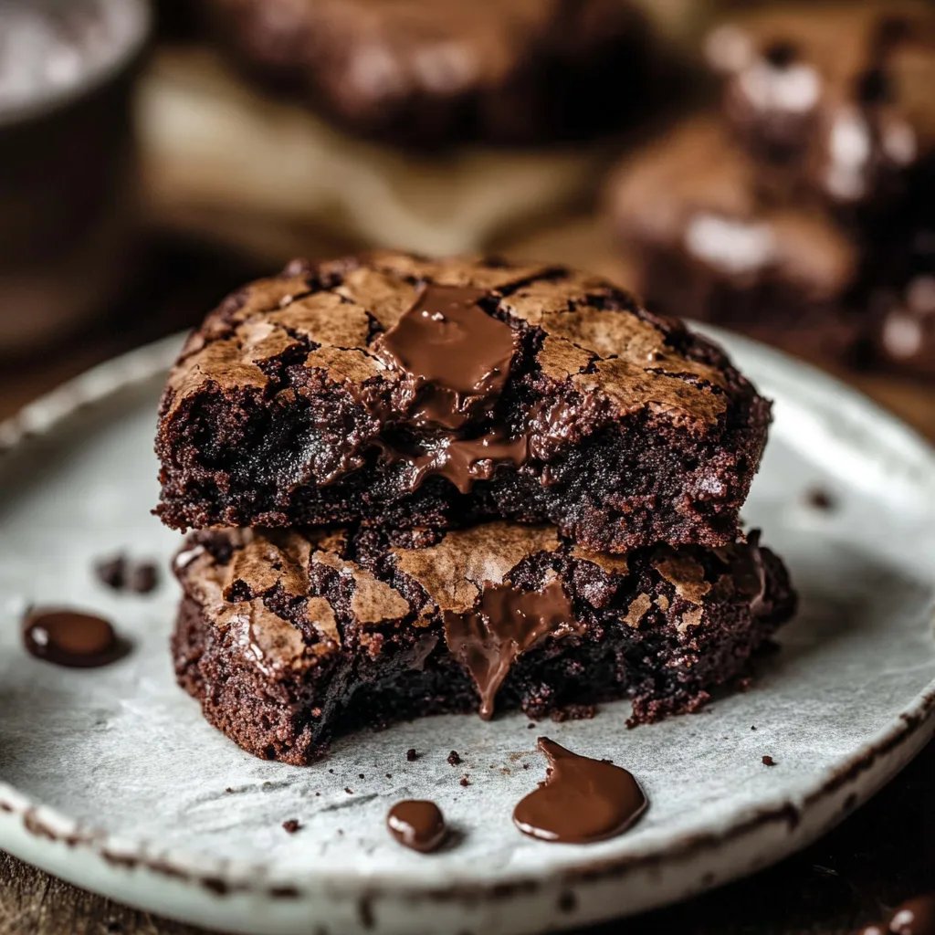 The Best Fudgy Chewy Browkies (Brookies)