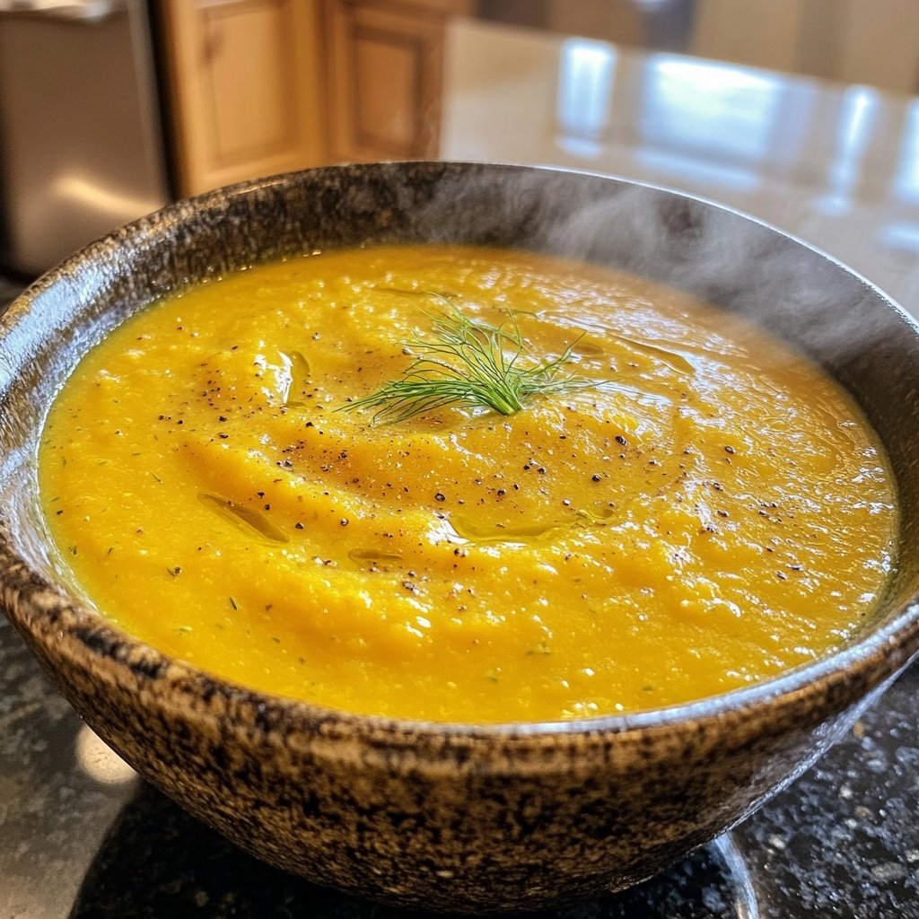 Squash Soup with Fennel
