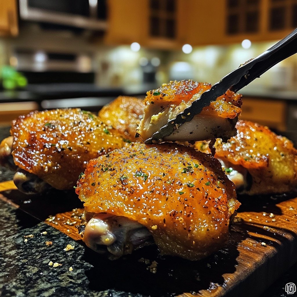 Homemade Baked Chicken Thighs Recipe