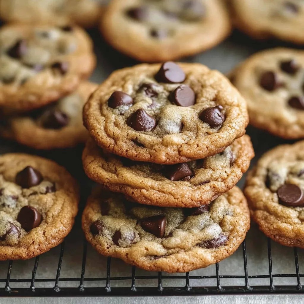 Soft and Chewy Chocolate Chip Cookies