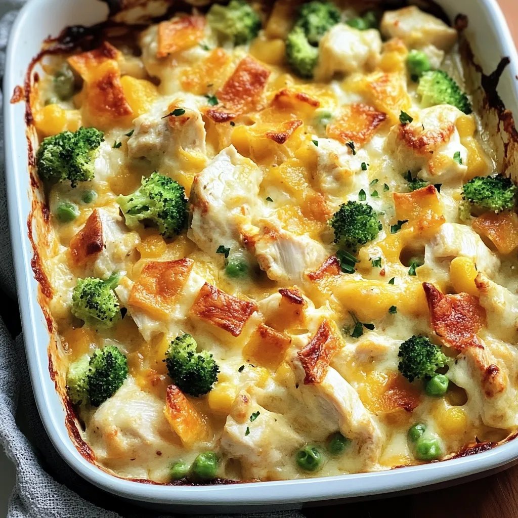Creamy Low Carb Chicken Casserole