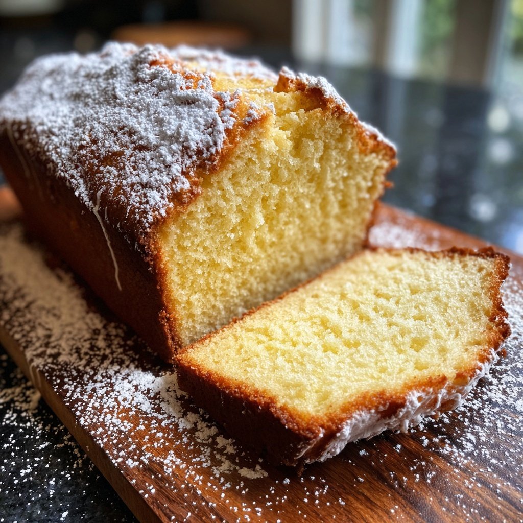 Classic Vanilla Yogurt Loaf Cake