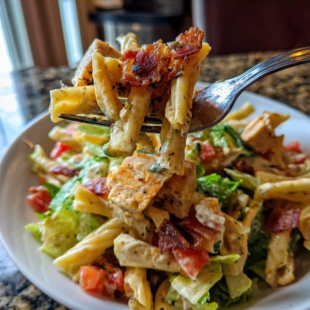 Club Sandwich Pasta Salad